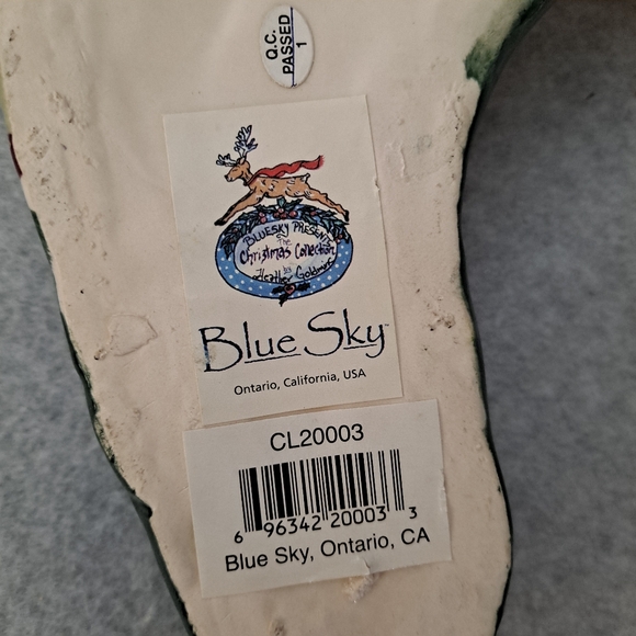 Handcrafted Ceramic Decorative Boot - Picture 9 of 12